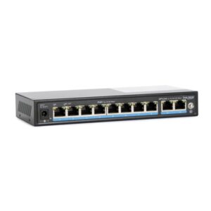Switch 8 Porte POE 10/100 + 2 Porte Uplink 10/100/1000
